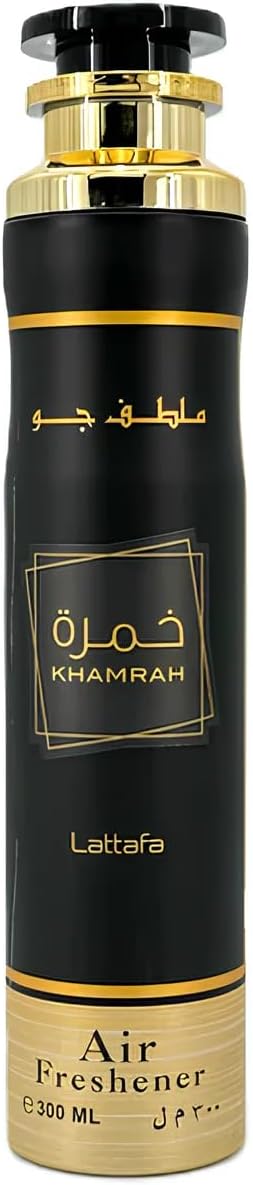 Lattafa Khamrah Air Freshener, Home Spray Arabian Fragrance -300 ml