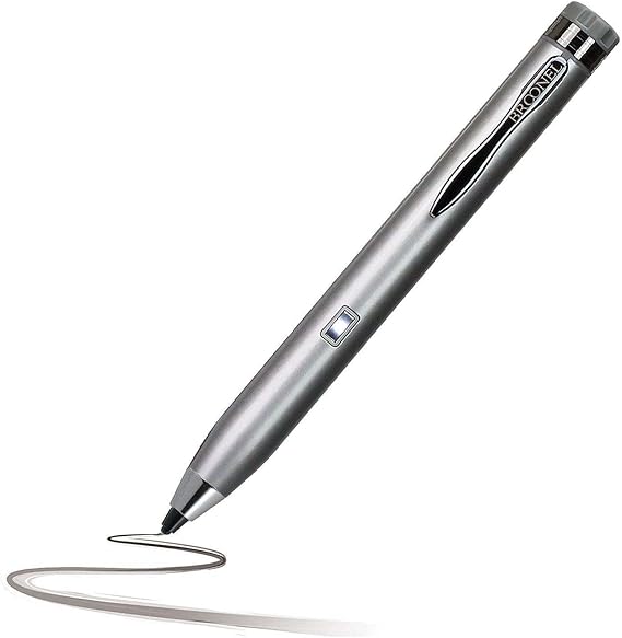 Silver Fine Point Digital Active Stylus Pen Compatible with TOSCiDO 10.1"