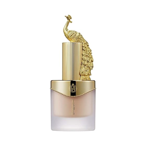 ZEESEA [Palace Identity] Full Coverage Liquid Foundation Nourishing Skin Long-lasting Lightweight Makeup,Chinese Phoenix (N03# Natural)