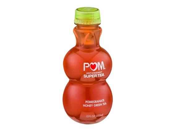 Pom Wonderful Antioxidant Super Tea, Pomegranate Honey Green, 12 FZ