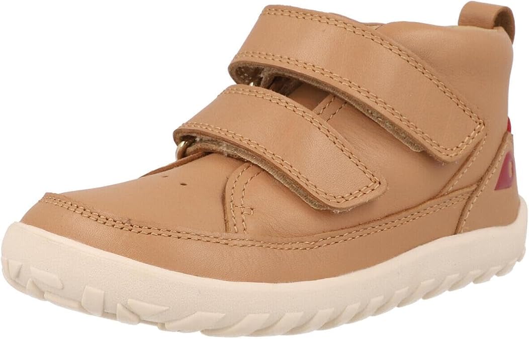 Bobux i-Walk Trek Sandstorm Boots Leather Nubuck Adjustable Straps Natural Movement