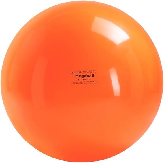 Gymnic Megaball: Group Activity Fitness Ball, Orange (150 cm)