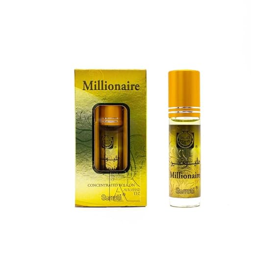 Millionaire 6ml Roll-On Perfume Oil - Luxury Fragrance for Men and Women