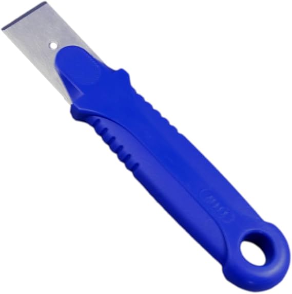 ALLEX Scraper Tool Mini 1" (Chisel Blade), Japanese Paint Scraper for Paint, Kitchen Cleaning, Griddle, Cooktop, Cast Iron Pan, Rust, Carbide, Made in JAPAN