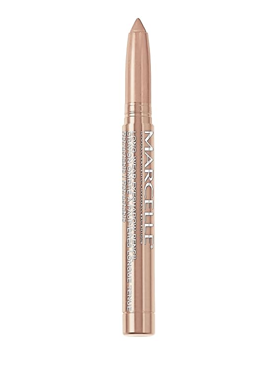 Marcelle Long-Wear Eyeshadow Pencil, Gold Star, Hypoallergenic and Fragrance-Free, 0.05 oz