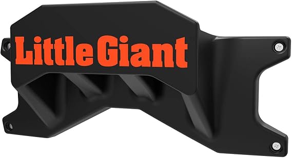 Little Giant Ladder Rack Wall-Mount Ladder Storage Accessory, Mounts to Standard 16" Stud Centers, Keeps Ladders Off Floor, Eliminates Trip Hazards, Holds 75 lbs, 15097