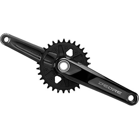 Shimano Deore 12 Fc-M6120 Crankset Black, 175Mm/32T | bike-cranksets-and-accessories
