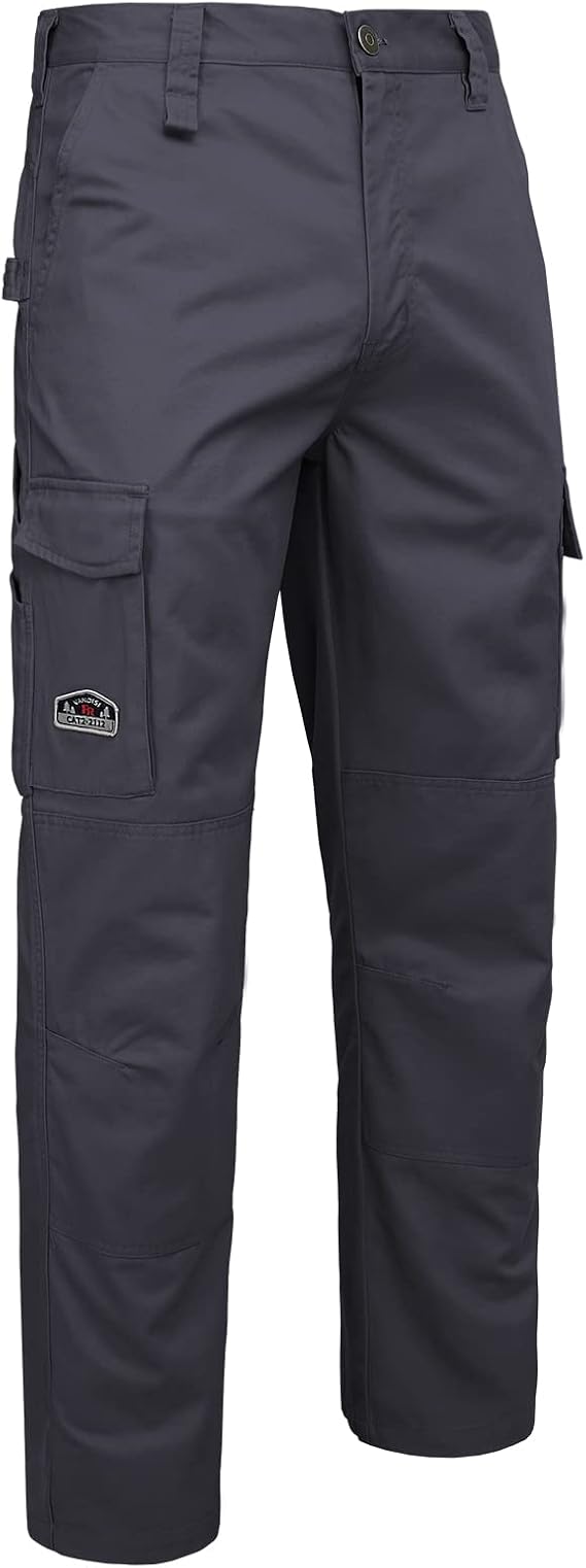 FR Pants for Men 7.5oz Flame Resistant Pants (2112&CAT2) 10-Pockets