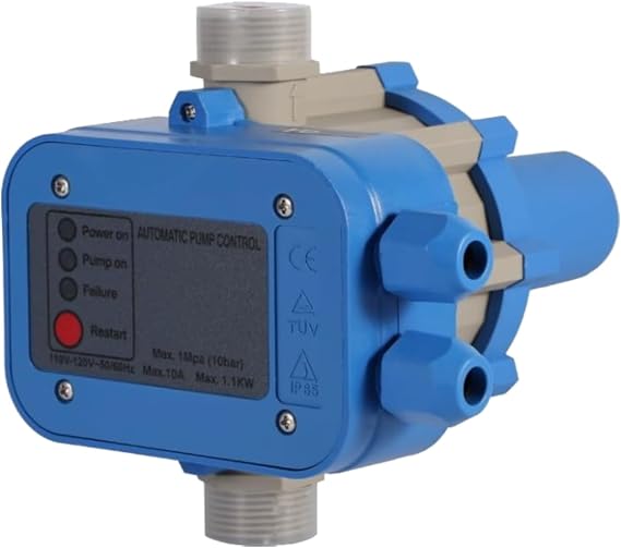 Automatic Pump Control, 110V Pressure Switch Automatic Electronic Switch Control Pressure Controller 50/60HZ Pressure Controller