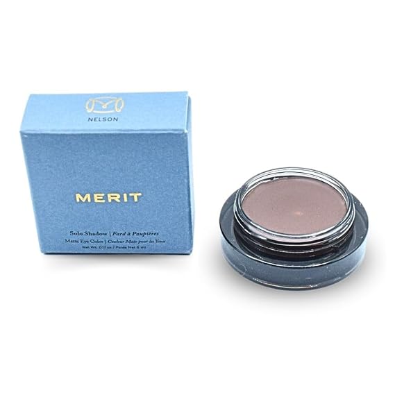 MERIT Solo Shadow Cream-to-Powder Soft Matte Eyeshadow Nelson
