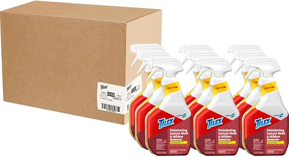 Tilex 35600 Disinfects Instant Mildew Remover, 32oz Smart Tube Spray, 9/carton