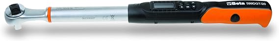 Beta 599 DGT/30 Electronic Torque Wrench, 1/2" Square Drive, 68-340 Nm | Right-hand accuracy: 2%, Left-hand accuracy: 3%