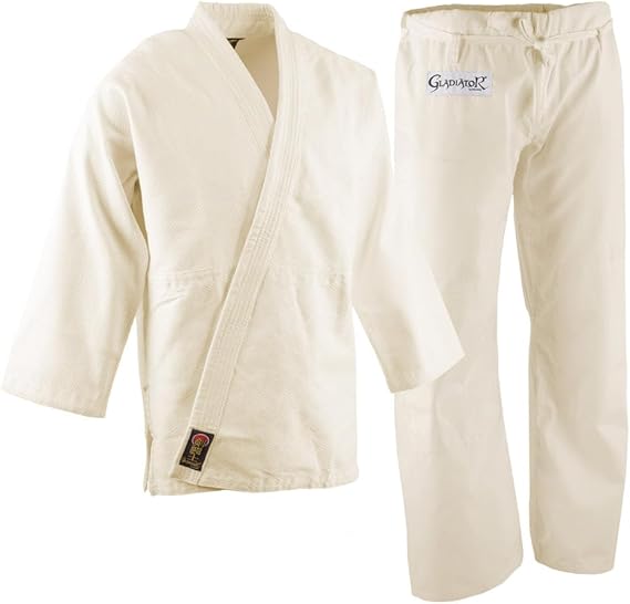 Pro Force Gladiator Judo Gi/Uniform - Natural White - Size 3