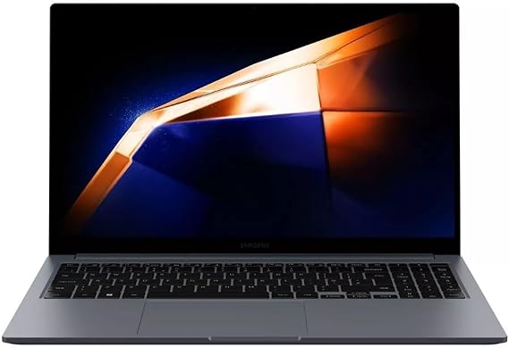 Samsung Galaxy Book4 Laptop | 15.6 Inch FHD AMOLED Display | Intel Core 3 | 8 GB RAM | 256 GB SSD | Windows 11 | Aluminium Grey| Works with Galaxy Phone & Tab