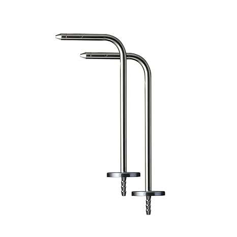 Fieldpiece ASP2 Static Pressure Probe Set for HVAC Duct Testing | Magnetic Hands-Free Probes for Dual Port Manometers - Compatible with SDMN5 & SDMN6 - Includes 2 Static Pressure Probes