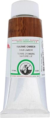 Old Holland Classic Oil Color - Raw Umber, 125 ml tube