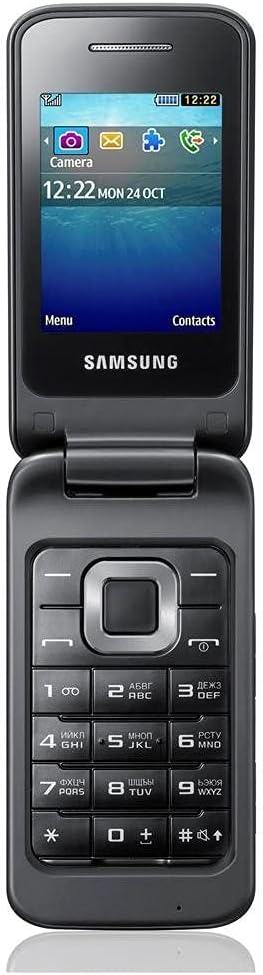 SAMSUNG C3520 2.4" 97g Mobile Phone (Shell, Single SIM, 6.1 cm (2.4"), 1.3 MP, Bluetooth, 800 mAh