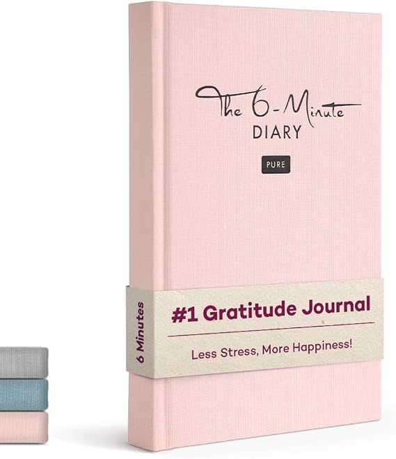 6-Minute Diary Pure 3 Million User Gratitude Journal for Women w/ Prompts Guided Self Care Journal Based on Positive Psychology Daily Manifestation Journal for Self-Love & Mindfulness