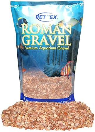 Aquatic Sunstone 4.4lb Aquarium Gravel, Decorative Pebbles for Terrariums, Vivariums, Fish Tanks, Plants, Home Decor, Landscaping, Vase Fillers and More