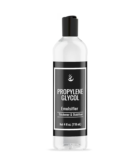 Pure Original Ingredients, Propylene Glycol, 4 fl Oz | For DIY cosmetics, soap making, and food-grade applications