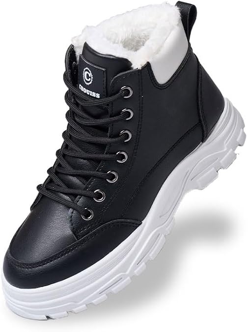 Winter Boots for Women,Snow Boots Warm Hiking Sneakers,Waterproof Lightweight Outdoor Shos