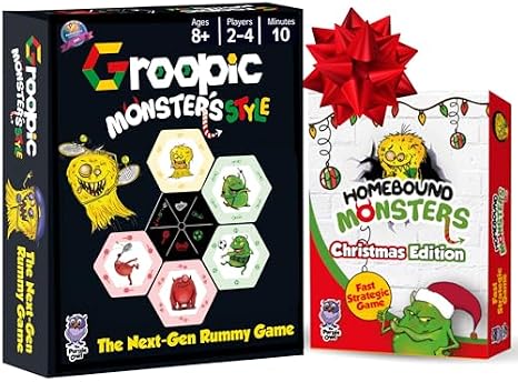 2 Strategy Card Games, Family Game Night, Kids 8-12 & Adults