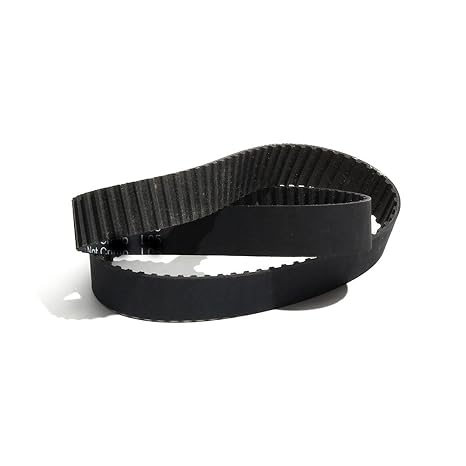 Timing Belt 370 375 390 395 T5 Type Timing Belt Black Rubber Belt 10/15/20/25/30mm Width Toothed Pulley Belt(T5-390 78T,Width 8mm)