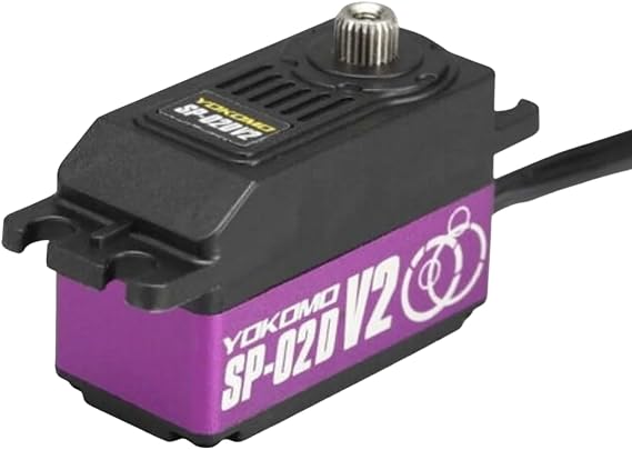 Yokomo SP-02DV2P Yokomo Sp-02dv2 Steering Servo; Purple (Sp-02dv2p)