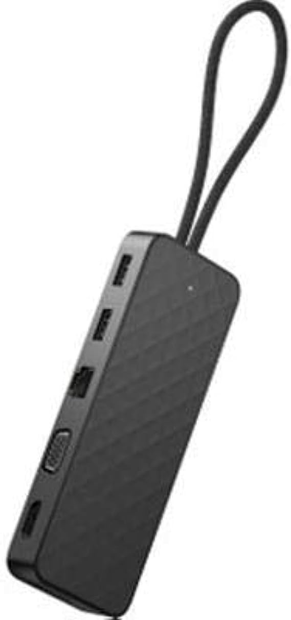 HP Spectre USB-C Travel Dock - for Notebook - USB Type C - Network (RJ-45) - HDMI - VGA - Wired