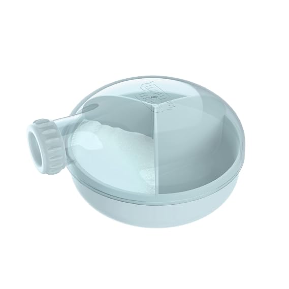 Formula Dispenser Baby Rotating For On-the-go feedings, Formula Holder, Formula Container for Travel, BPA Free, 1 Pack, green