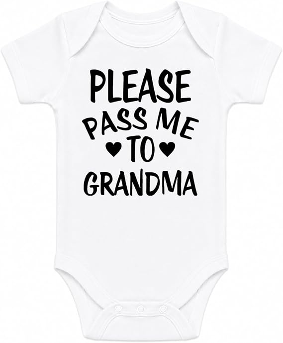 CBTwear Please Pass Me to Grandma Funny Baby Bodysuit