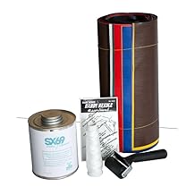 Moose Vinyl Deluxe Repair Kit Includes 32oz Sx Glue, Assorted Patches, Needles, Thread, Roller (Solid)