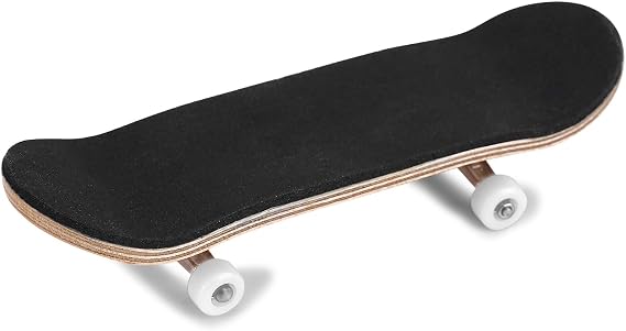 Mini Finger Skateboard, Professional Finger Boards, Maple Wooden Alloy Fingerboard Finger Skateboards with Box, Reduce Pressure Toy for Adults