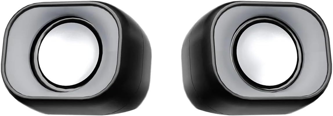Meetion | SP2010 | Siyah | Ofis Masaüstü Hoparlörleri | 2.0 Ses Sistemi | 3.5mm + USB Bağlantı