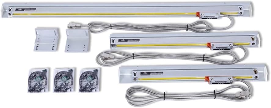 High Accuracy Linear Scale Encoder HXX 5micron High Precision Linear Scale with for DRO Encoder, Optical Grating, SINO Glass Ruler, Lathe, Milling Machine for Lathe Machine Milling Machine DRO Tools(2
