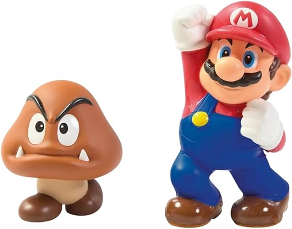 My Mario Water Squirters by TOMY Toomies - Mario & Goomba Bath Toys