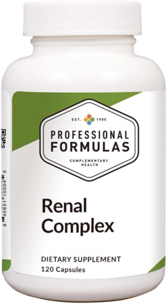 Renal Complex 120 Capsules Lyophilized Kidney glandular with synergistic Support Urinary Health