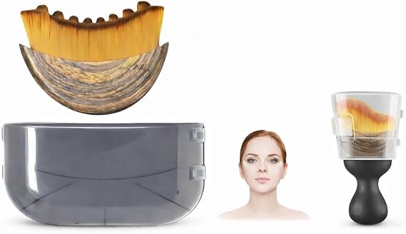 Lenfatik Drenaj Fırçası Yüz & Vücut Masaj Kuru Fırça Lenfatik Akış Stimülatörü Şişlik Azaltıcı Masaj Aracı, Cilt Arındırıcı, Şekillendirici Ergonomik Tasarım (Hediyeli)