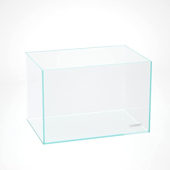 LANDEN Aquarium 60P Wide 23 Gallon Ultra Clear Glass Rimless Fish Tank