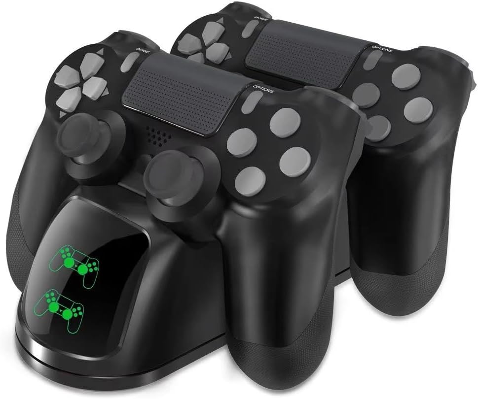 Charging Station for Hobimtek PS4 Lever Charging Stand with LED Indicator TP4-889
