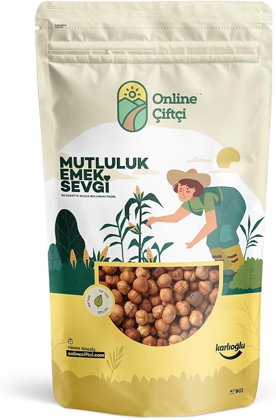Karlıoğlu Çiğ İri Fındık 1KG