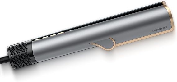 Polosmart PSC102 Dijital Ekranlı 2 Kademeli Negatif İyon Hava Üflemeli Saç Düzleştirici 1200W Gri