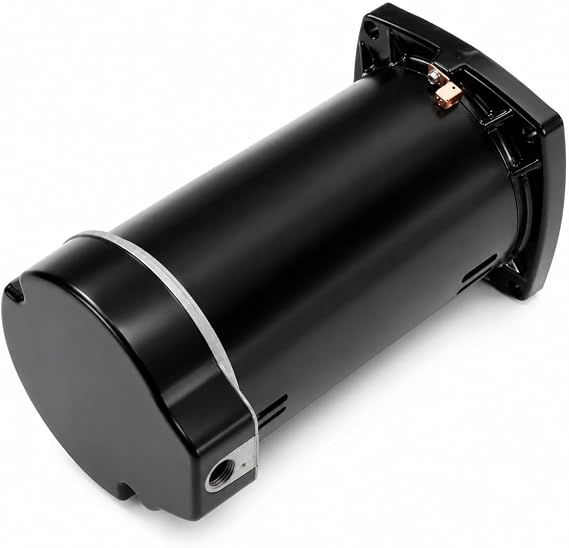 Century HSQ125 Pool Motor 1.25HP 1.25THP 48Y Square Flange 3450RPM 115/230V | Single-speed 1.25 THP square-flange motor. Match total HP and flange shape first. Motor only, no capacitor.