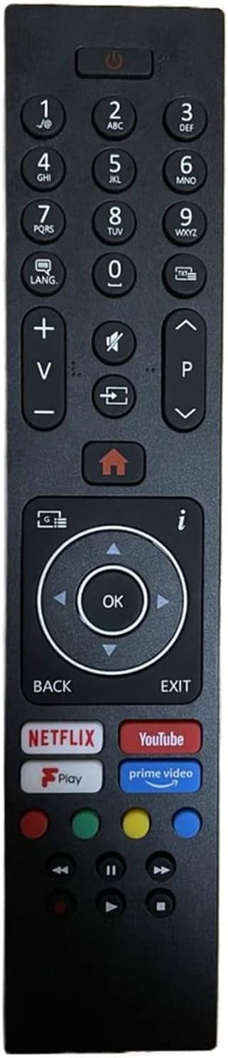 RC43137P Remote for Bush, Luxor, Digihome, Finlux TVs - No Setup Required
