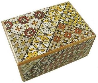4 Sun 10 Steps Japanese Puzzle Box