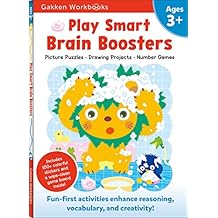 Play Smart Brain Boosters Age 3+: Preschool Activity Workbook with Stickers for Toddlers Ages 3, 4, 5: Boost Independent Thinking Skills: Tracing, Coloring, Matching Games(Full Color Pages) Paperback July 11, 2017