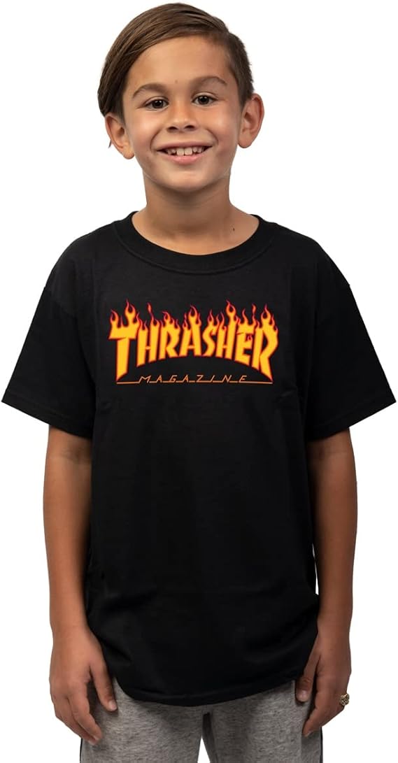 Thrasher Youth Flame Logo