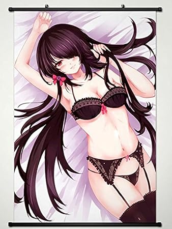 Skinmed Date A Live Wall Scroll Poster Fabric Painting for Anime Tokisaki Kurumi 180 L-L8
