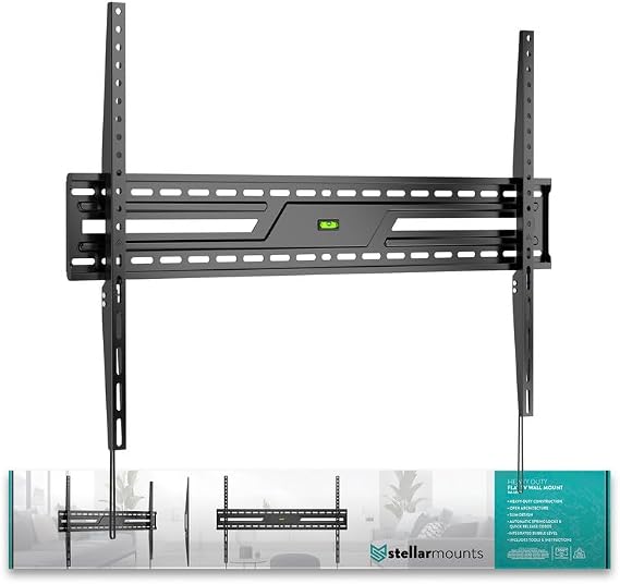 Ultra Slim Flush TV Wall Mount Bracket for Samsung QN90F Series Neo QLED Mini LED 4K UHD QN85QN90FAFXZA 85Inch - 1.2" Low Profile, Industrial Grade 165lbs, Easy Installation