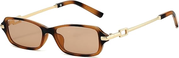 Breaksun Retro Rectangle Sunglasses for Women Men Trendy 90s Small Square Sun Glasses 2025 Designer Sunnies